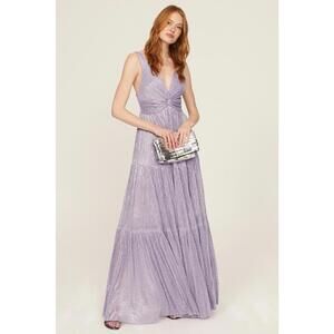 Sabina Musayev Purple Pacific Gown Size S